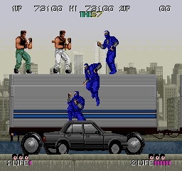 Bad Dudes vs Dragonninja - arcade